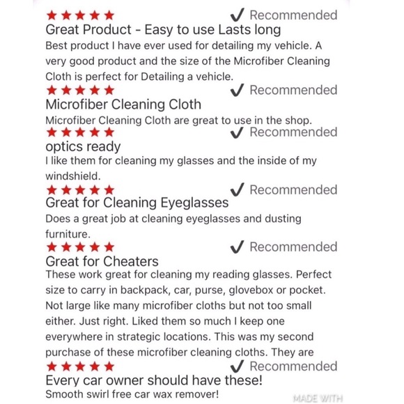 3/$15 NEW Microfiber Towels Cleaning Cloths 12”x 12”, SET OF 4, Different Colors - Picture 8 of 16